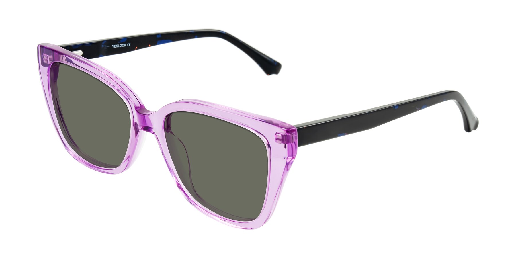 Angle of Kahlem in Violet with Gray Polarized Lenses