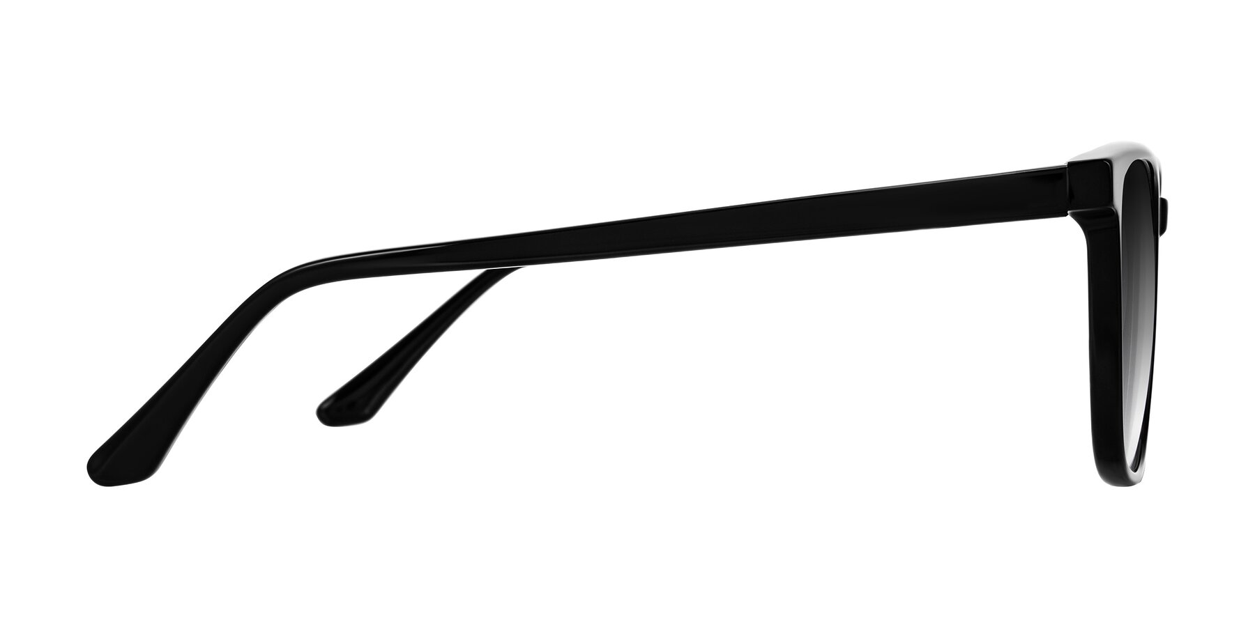 Side of Murillo in Black with Gray Gradient Lenses