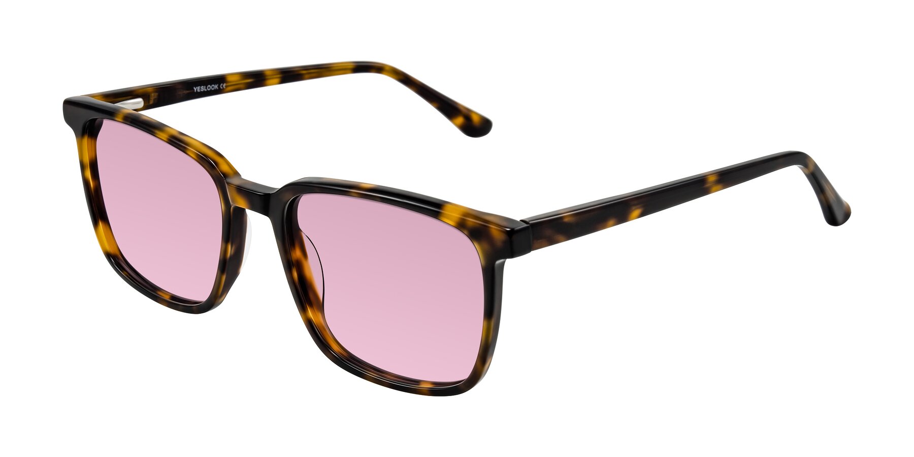 Angle of Murillo in Tortoise with Light Wine Tinted Lenses