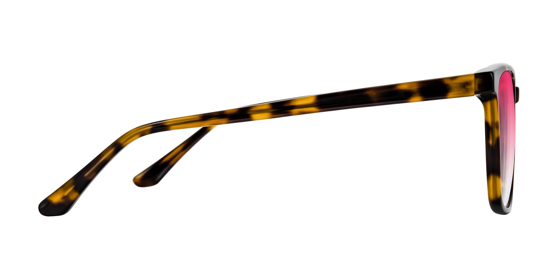 Side of Murillo in Tortoise with Pink Gradient Lenses