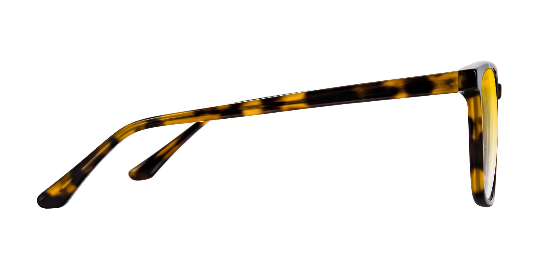 Side of Murillo in Tortoise with Yellow Gradient Lenses