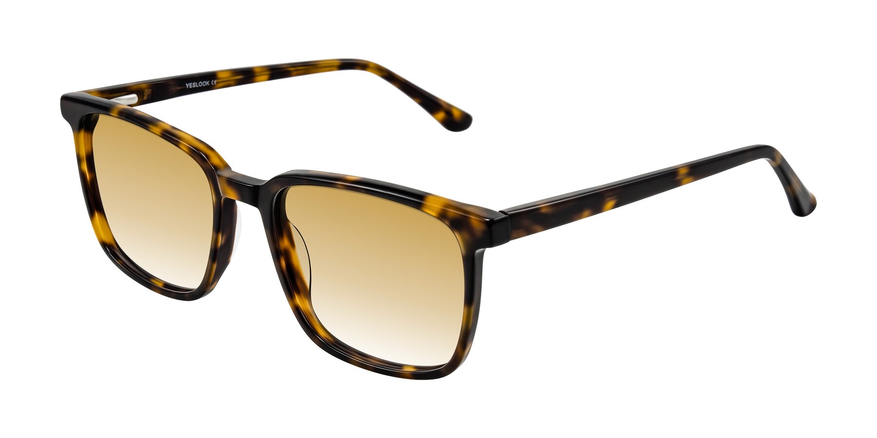 Angle of Murillo in Tortoise with Champagne Gradient Lenses