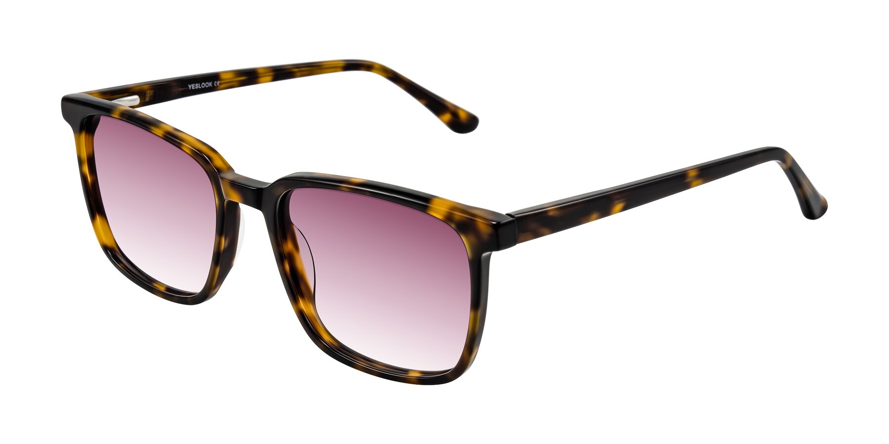 Angle of Murillo in Tortoise with Wine Gradient Lenses