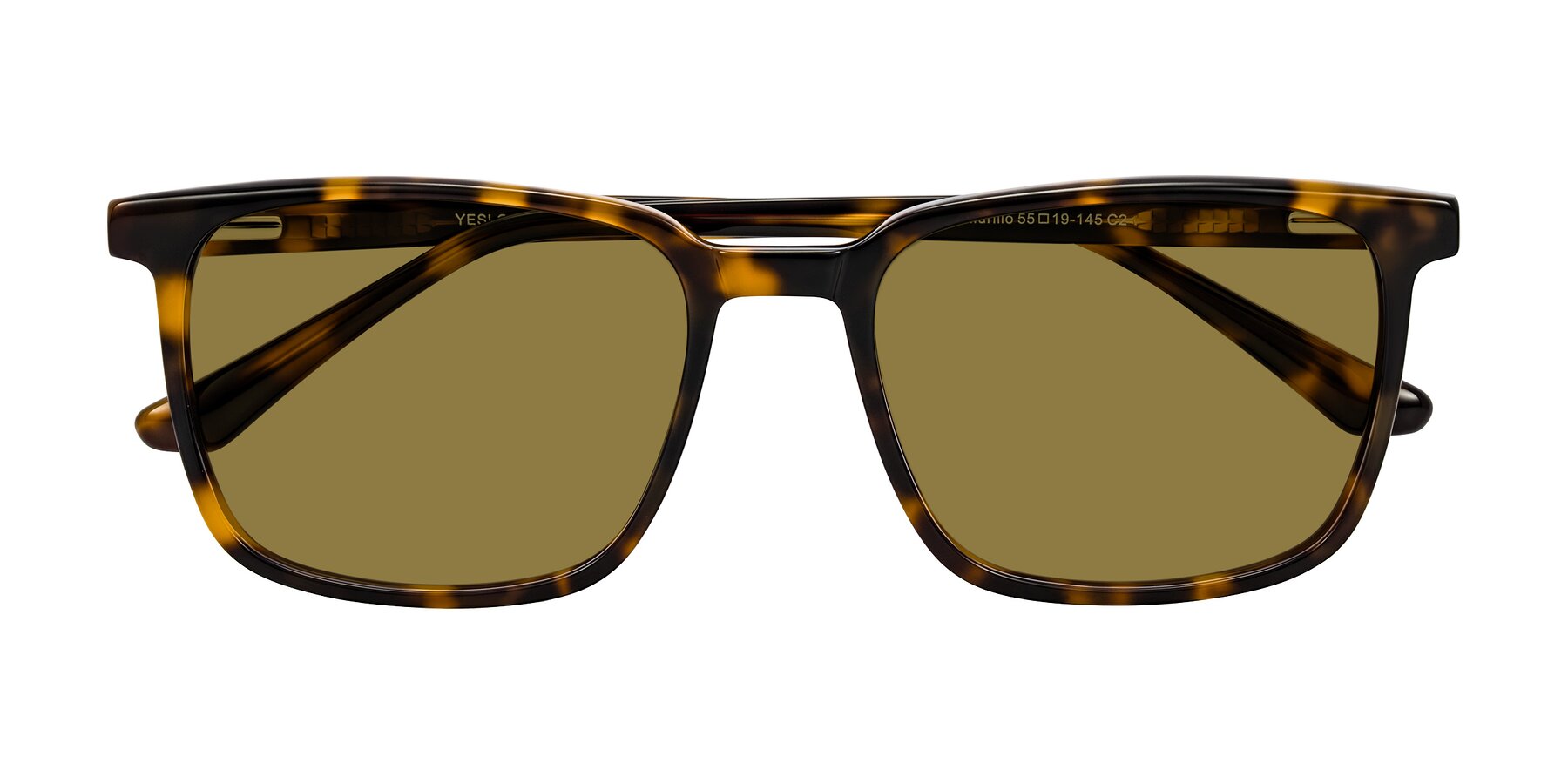 Folded Front of Murillo in Tortoise with Brown Polarized Lenses
