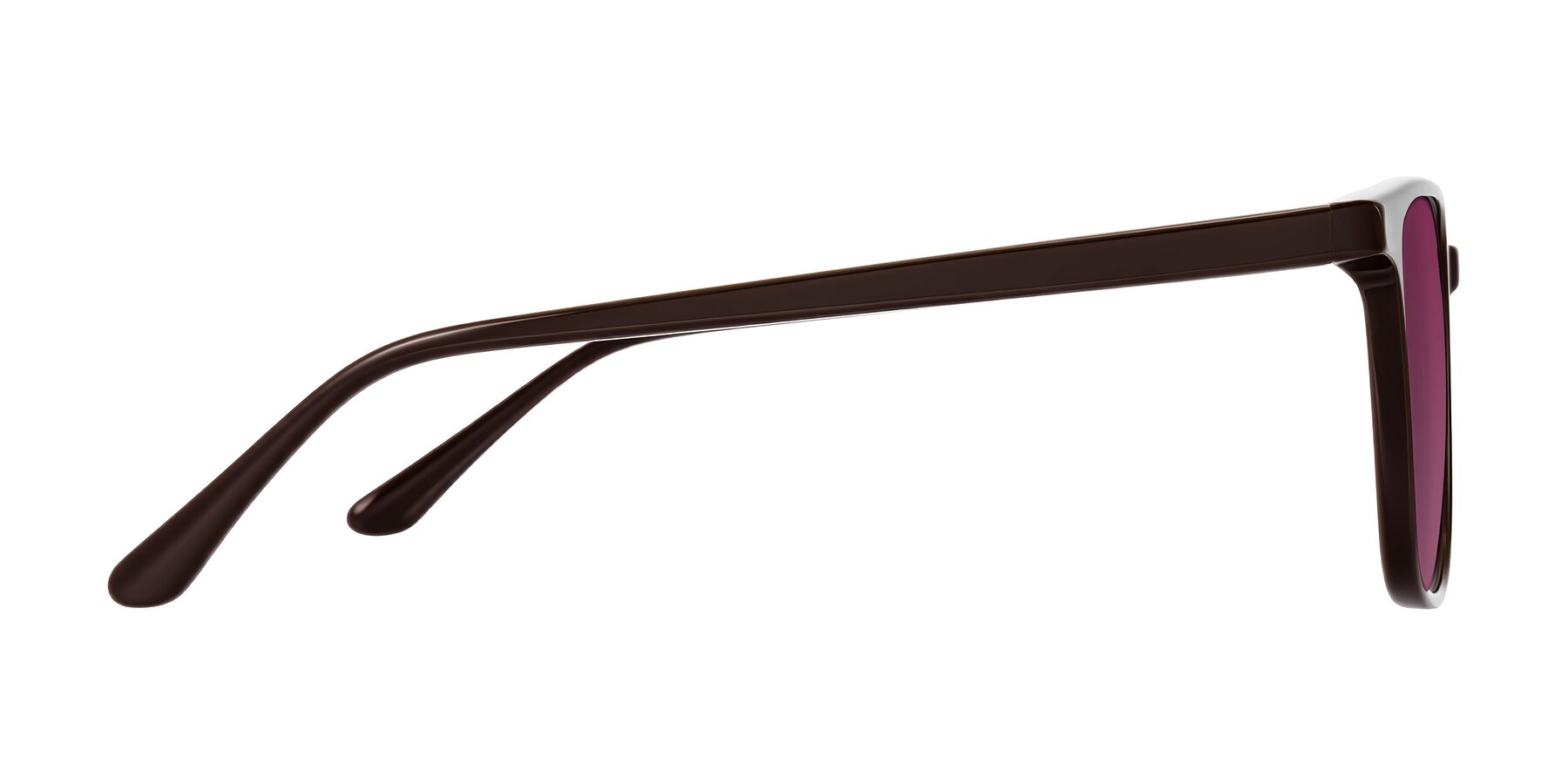Side of Murillo in Chocolate with Wine Tinted Lenses
