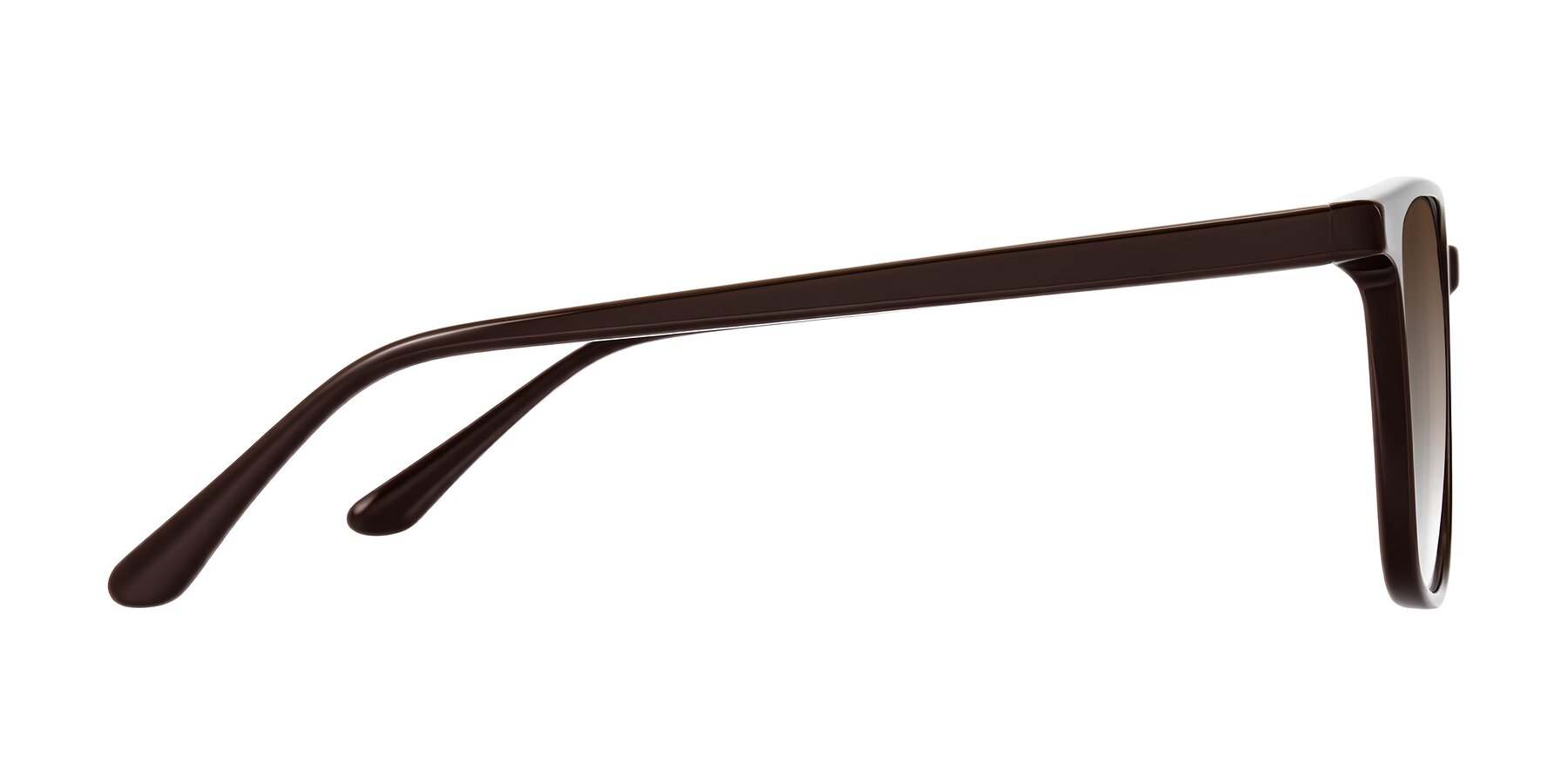 Side of Murillo in Chocolate with Brown Gradient Lenses