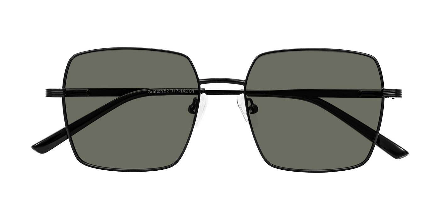 Grafton - Matte Black Polarized Sunglasses