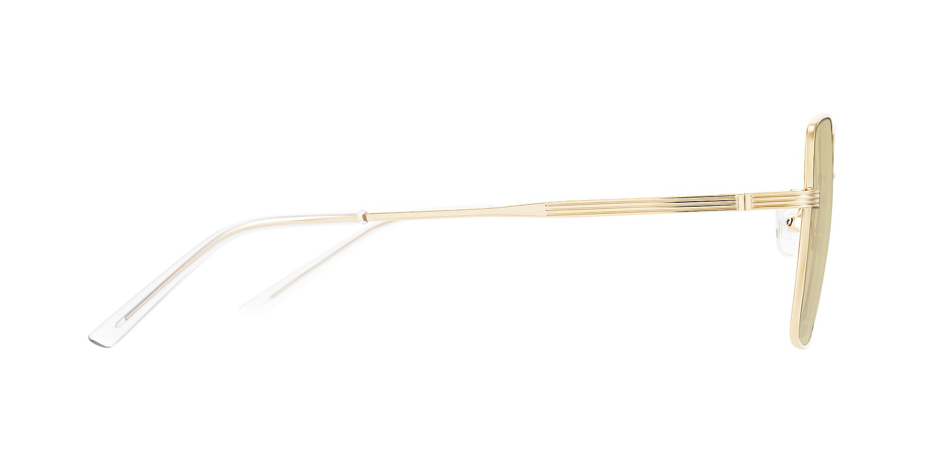 Side of Grafton in Light Gold with Light Champagne Tinted Lenses