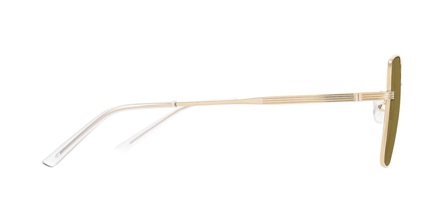 Side of Grafton in Light Gold with Brown Polarized Lenses
