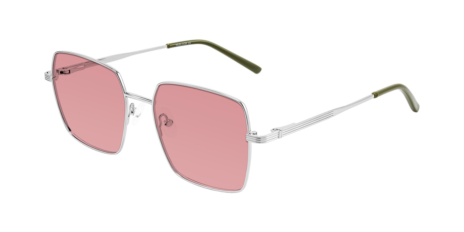 Angle of Grafton in Sliver with Medium Garnet Tinted Lenses