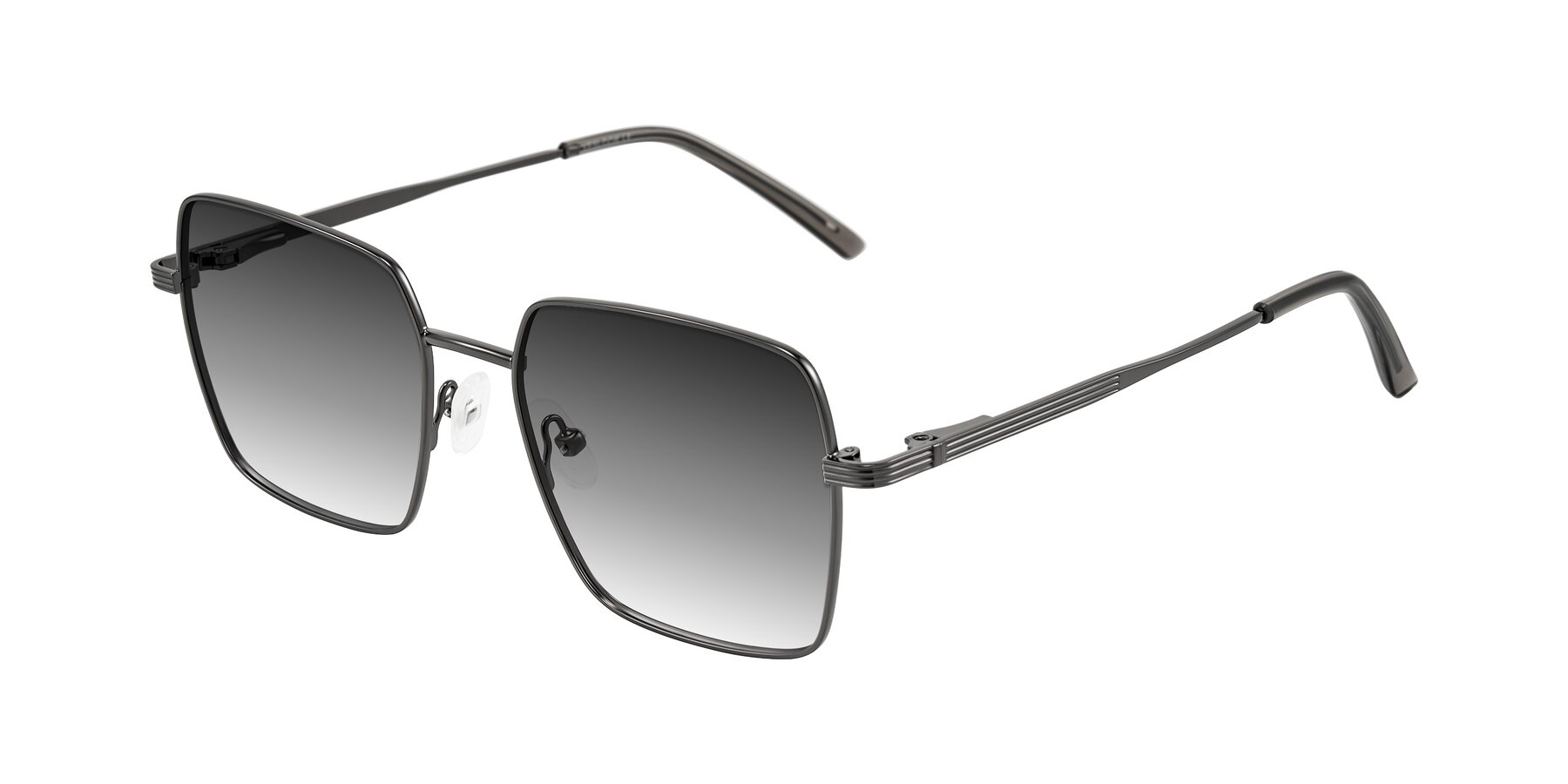 Angle of Grafton in Gunmetal with Gray Gradient Lenses