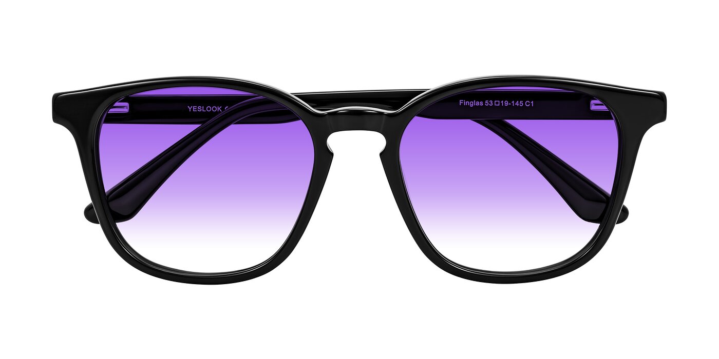 Finglas - Black Gradient Sunglasses