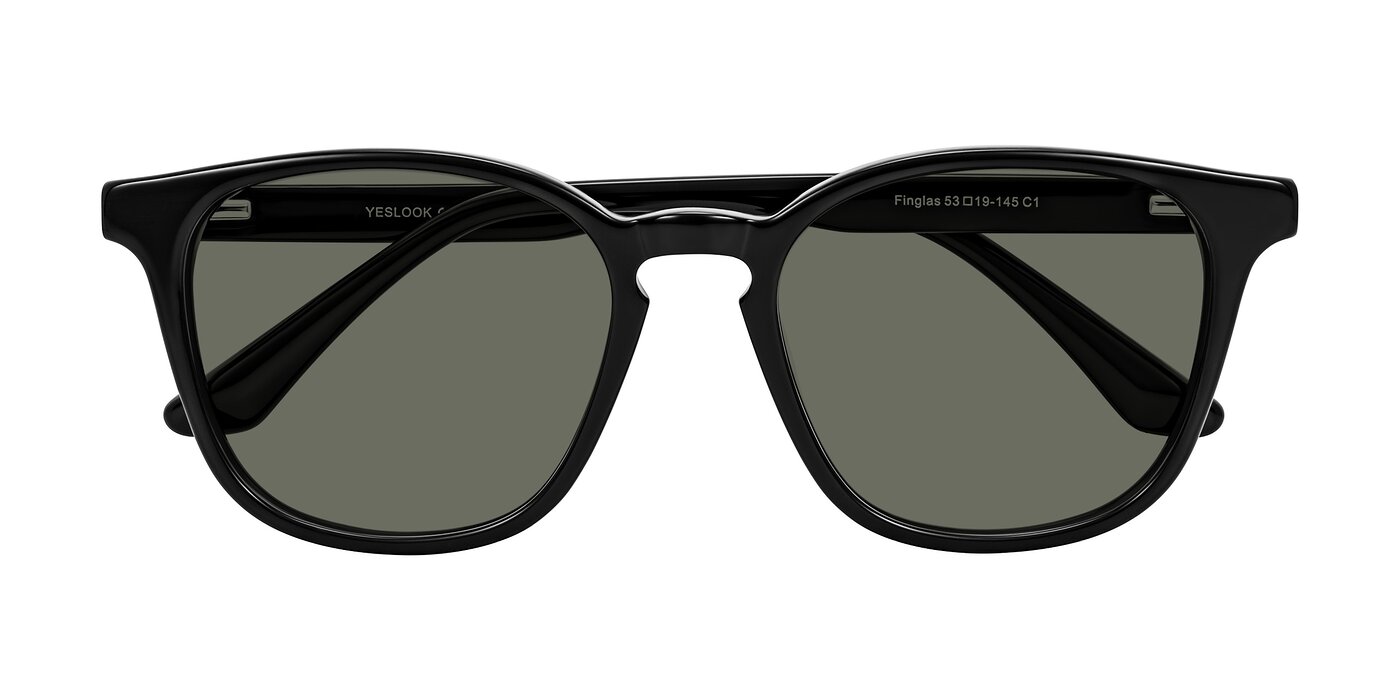 Finglas - Black Polarized Sunglasses