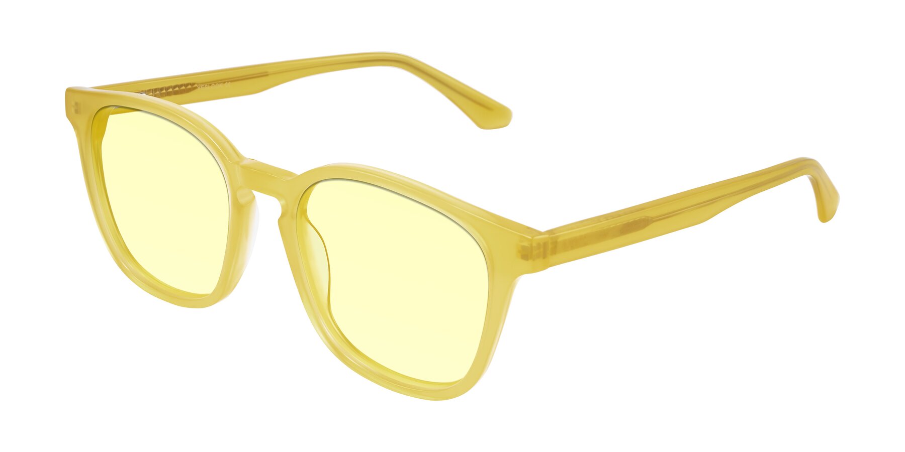 Angle of Finglas in Honey with Light Yellow Tinted Lenses
