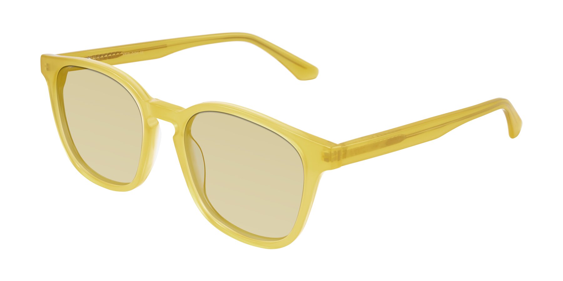 Angle of Finglas in Honey with Light Champagne Tinted Lenses