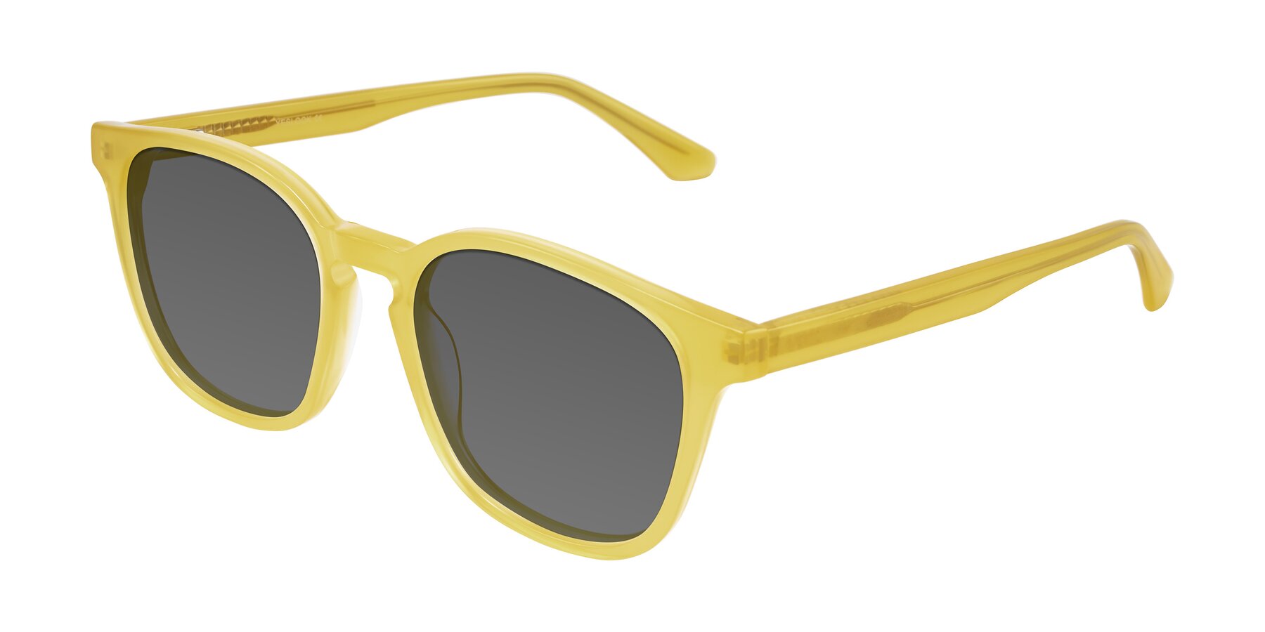 Angle of Finglas in Honey with Medium Gray Tinted Lenses