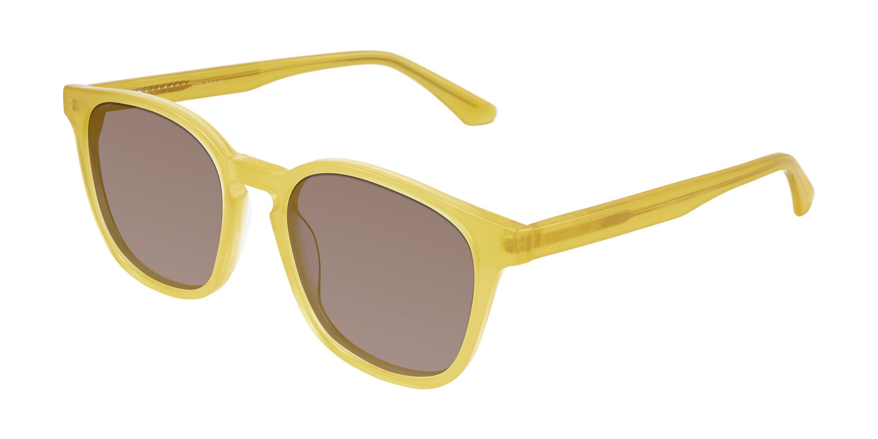 Angle of Finglas in Honey with Medium Brown Tinted Lenses