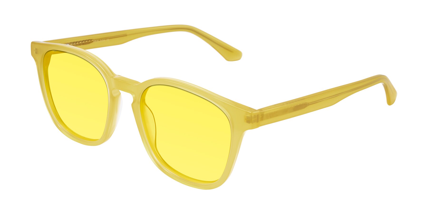 Angle of Finglas in Honey with Medium Yellow Tinted Lenses