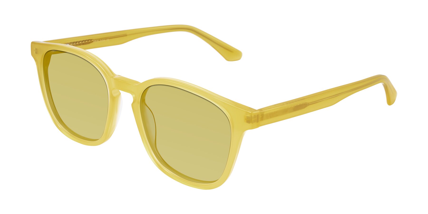 Angle of Finglas in Honey with Medium Champagne Tinted Lenses