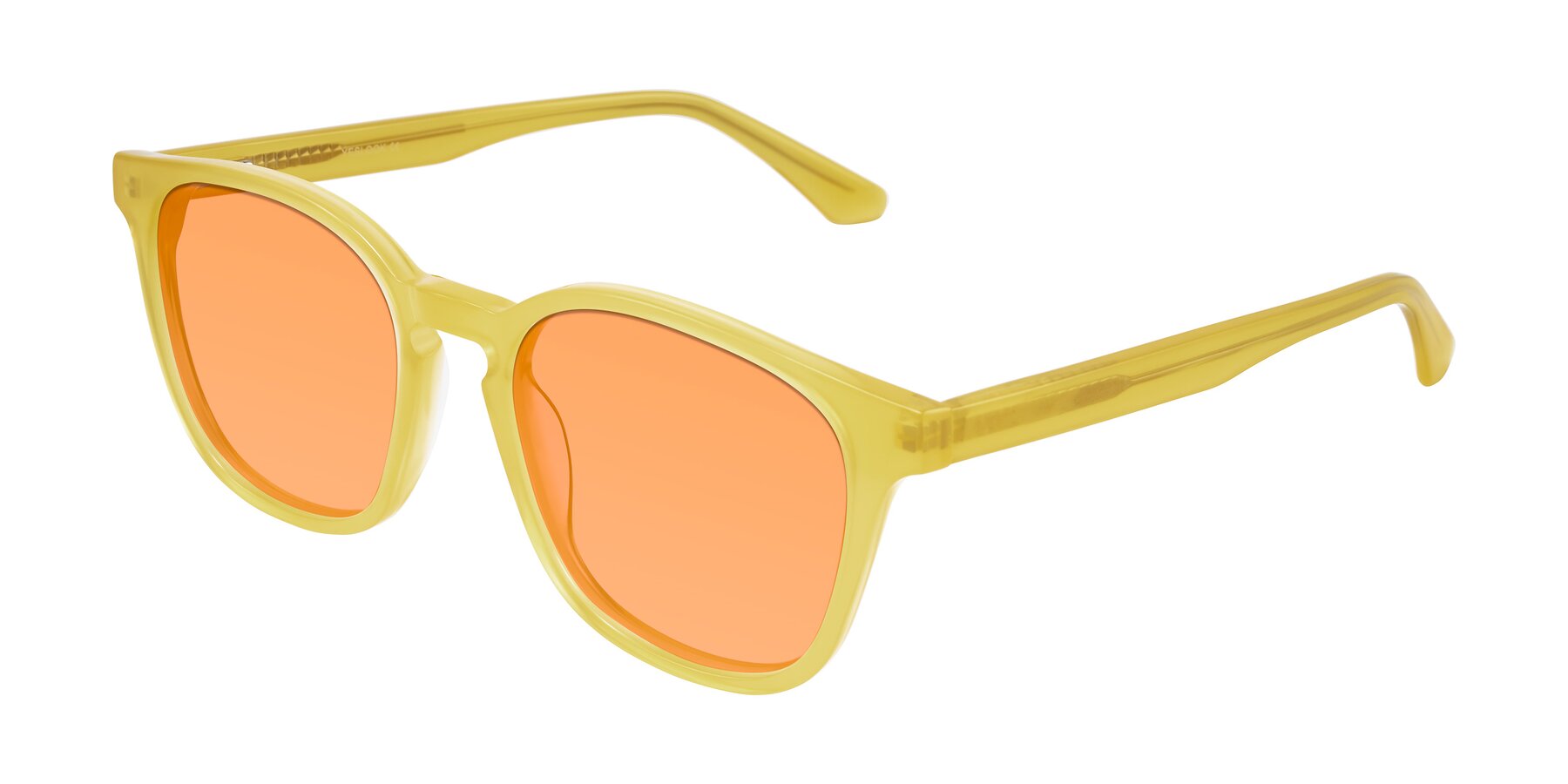 Angle of Finglas in Honey with Medium Orange Tinted Lenses