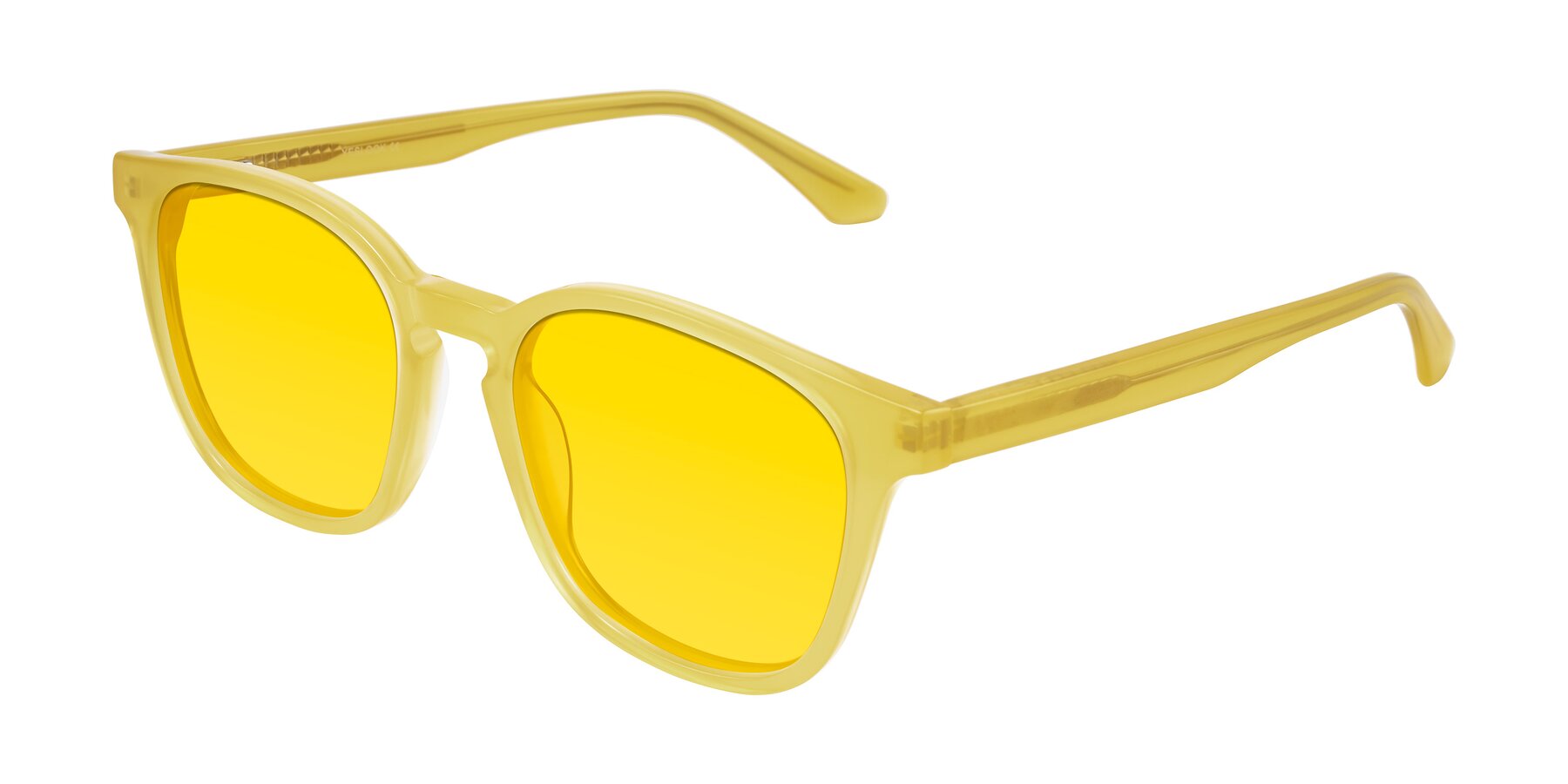 Angle of Finglas in Honey with Yellow Tinted Lenses