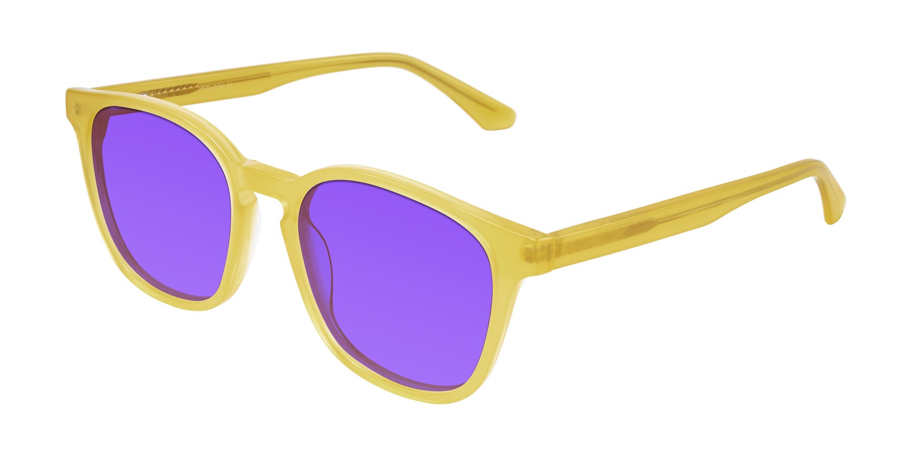 Angle of Finglas in Honey with Purple Tinted Lenses