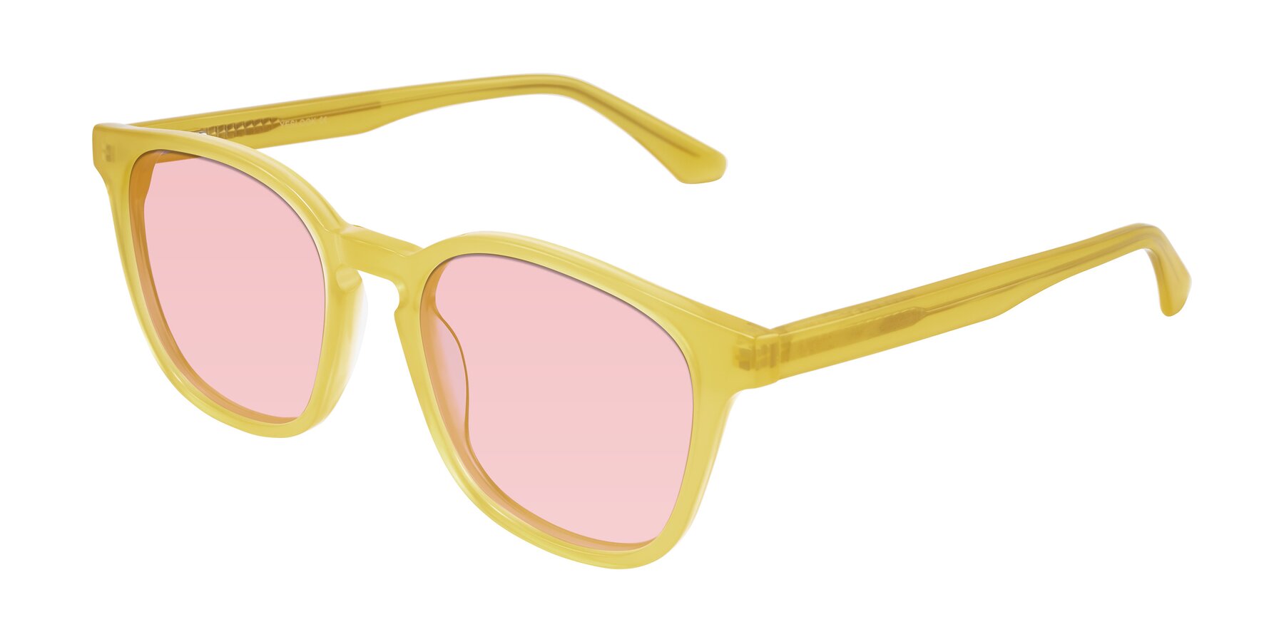 Angle of Finglas in Honey with Light Garnet Tinted Lenses
