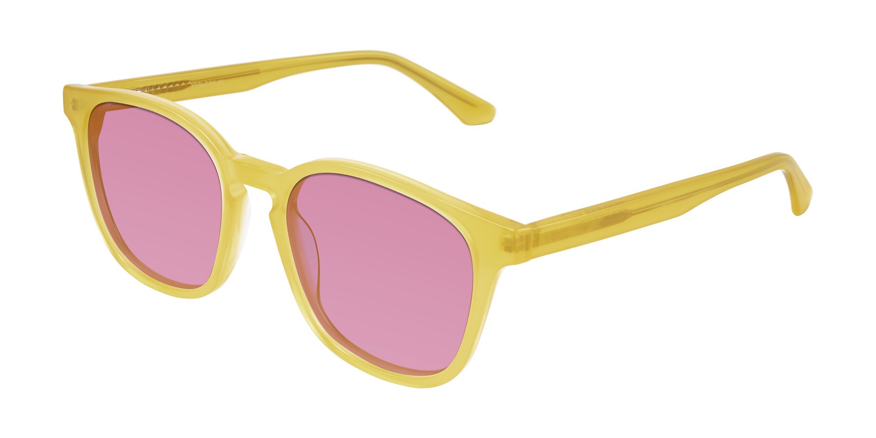 Angle of Finglas in Honey with Medium Wine Tinted Lenses