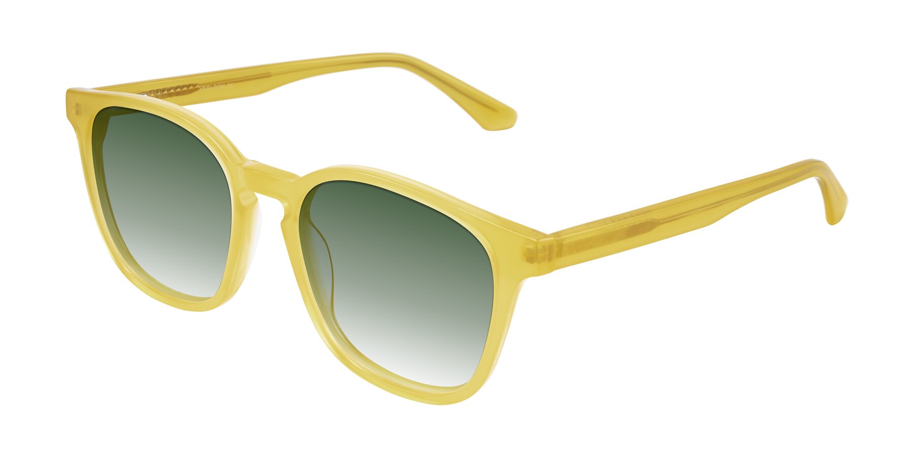 Angle of Finglas in Honey with Green Gradient Lenses