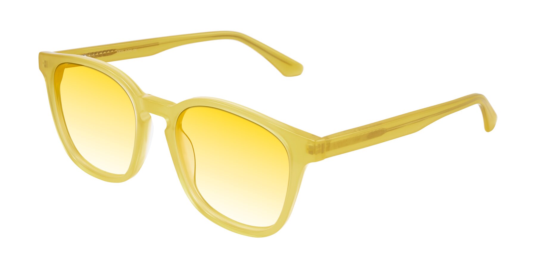 Angle of Finglas in Honey with Yellow Gradient Lenses
