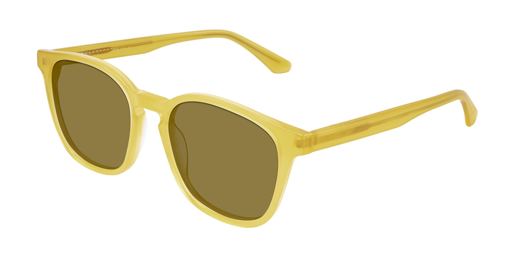 Angle of Finglas in Honey with Brown Polarized Lenses
