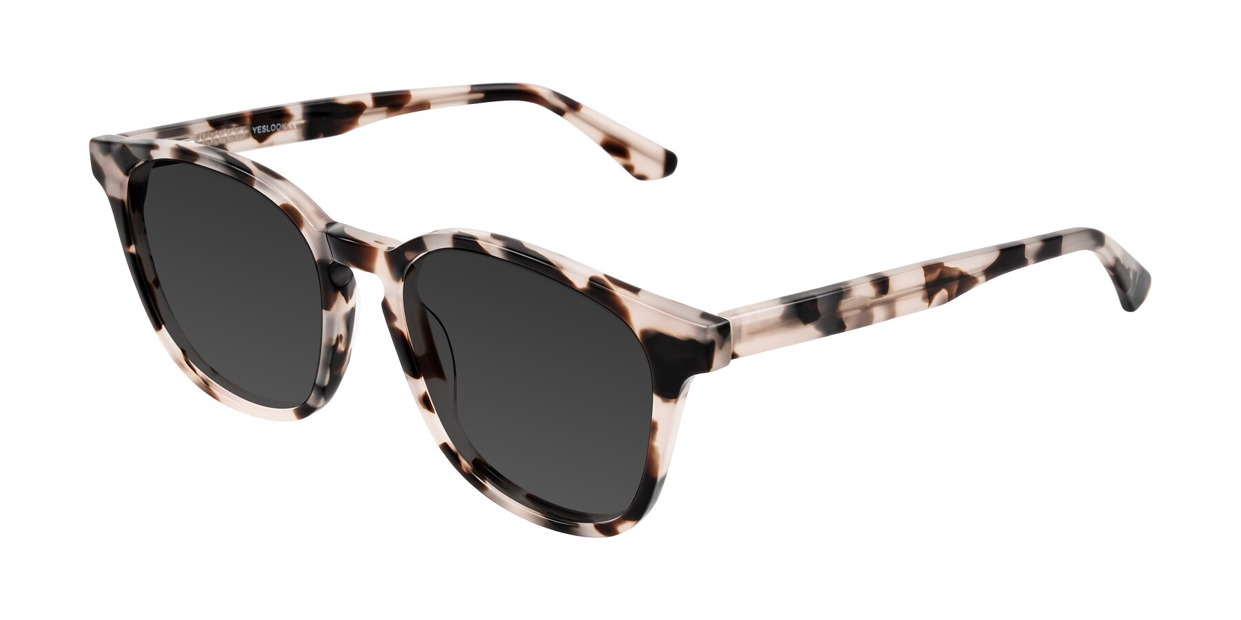 Angle of Finglas in Ivory Tortoise with Gray Tinted Lenses