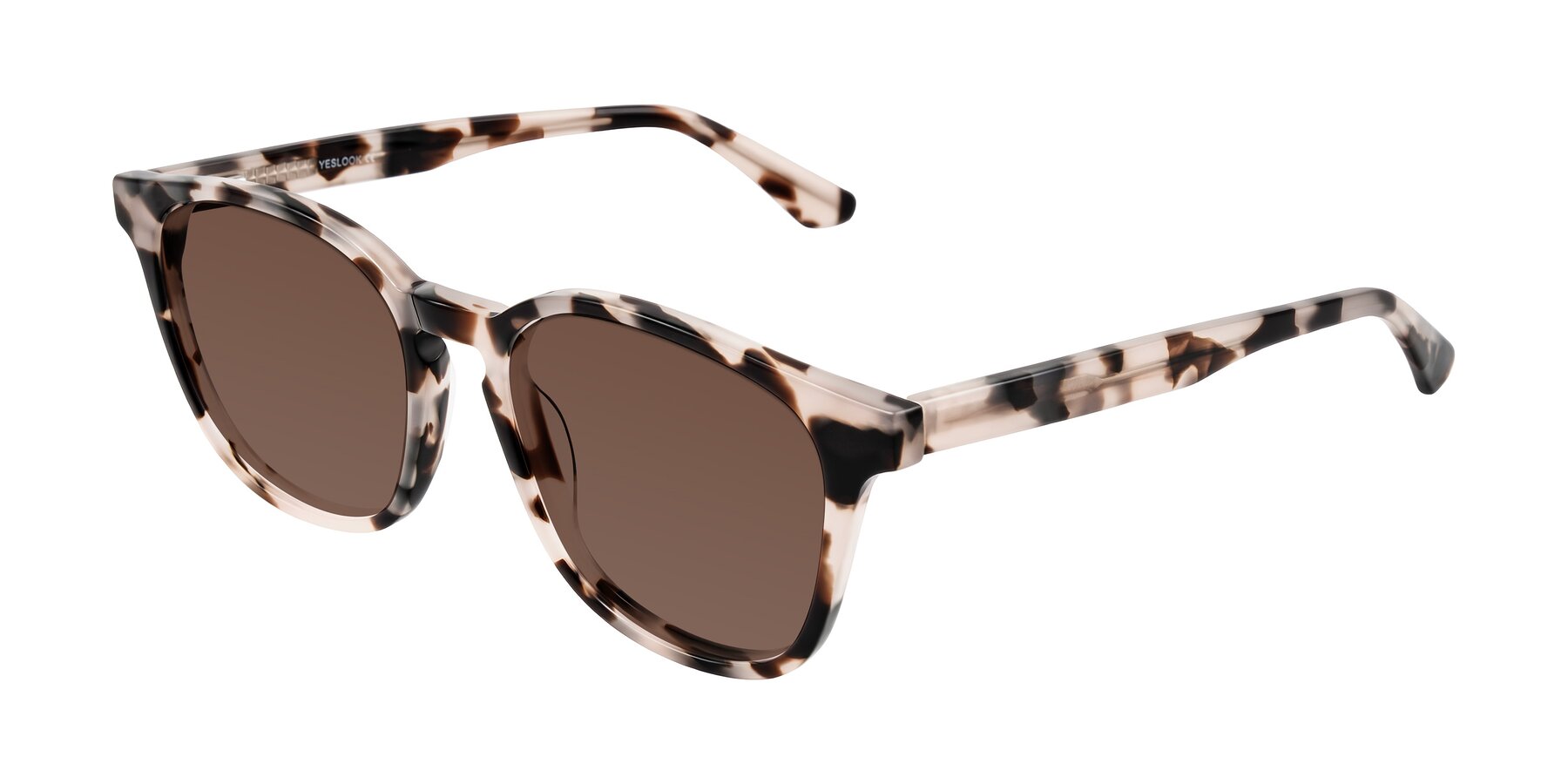 Angle of Finglas in Ivory Tortoise with Brown Tinted Lenses