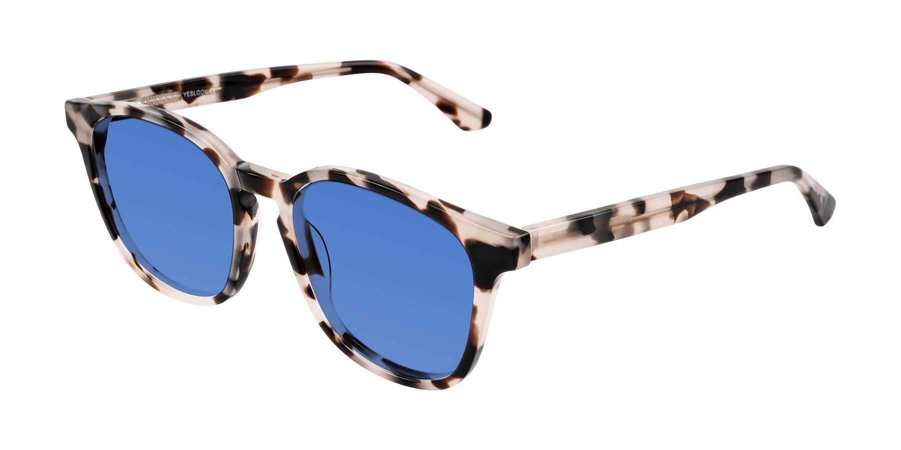 Angle of Finglas in Ivory Tortoise with Blue Tinted Lenses