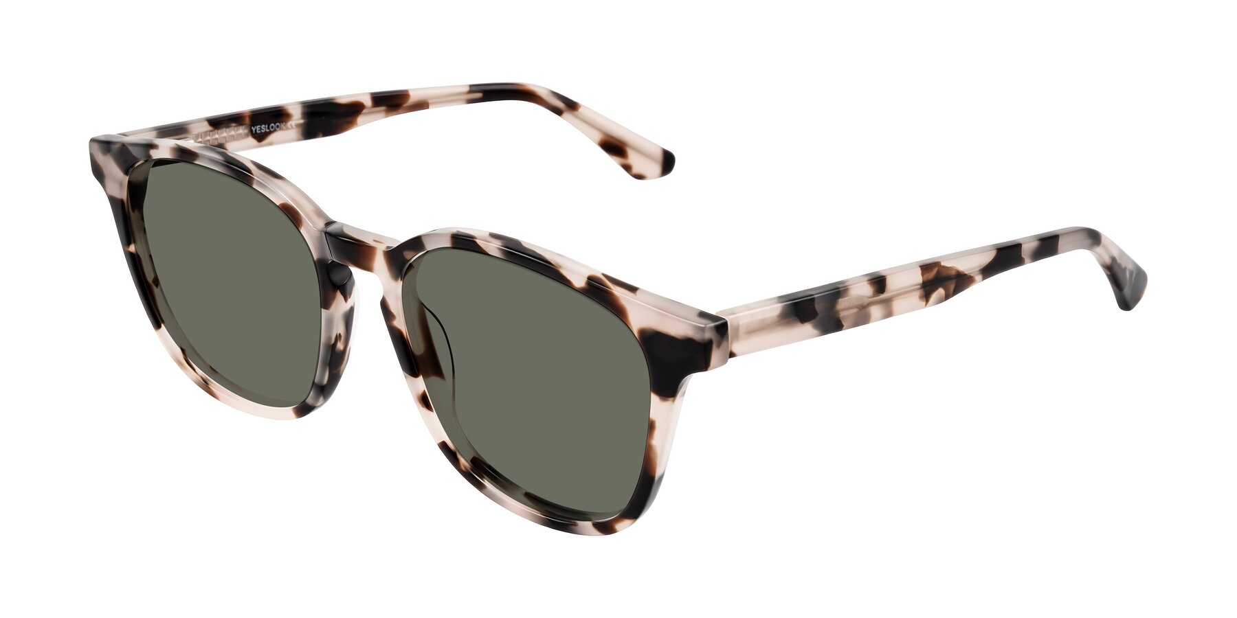 Angle of Finglas in Ivory Tortoise with Gray Polarized Lenses