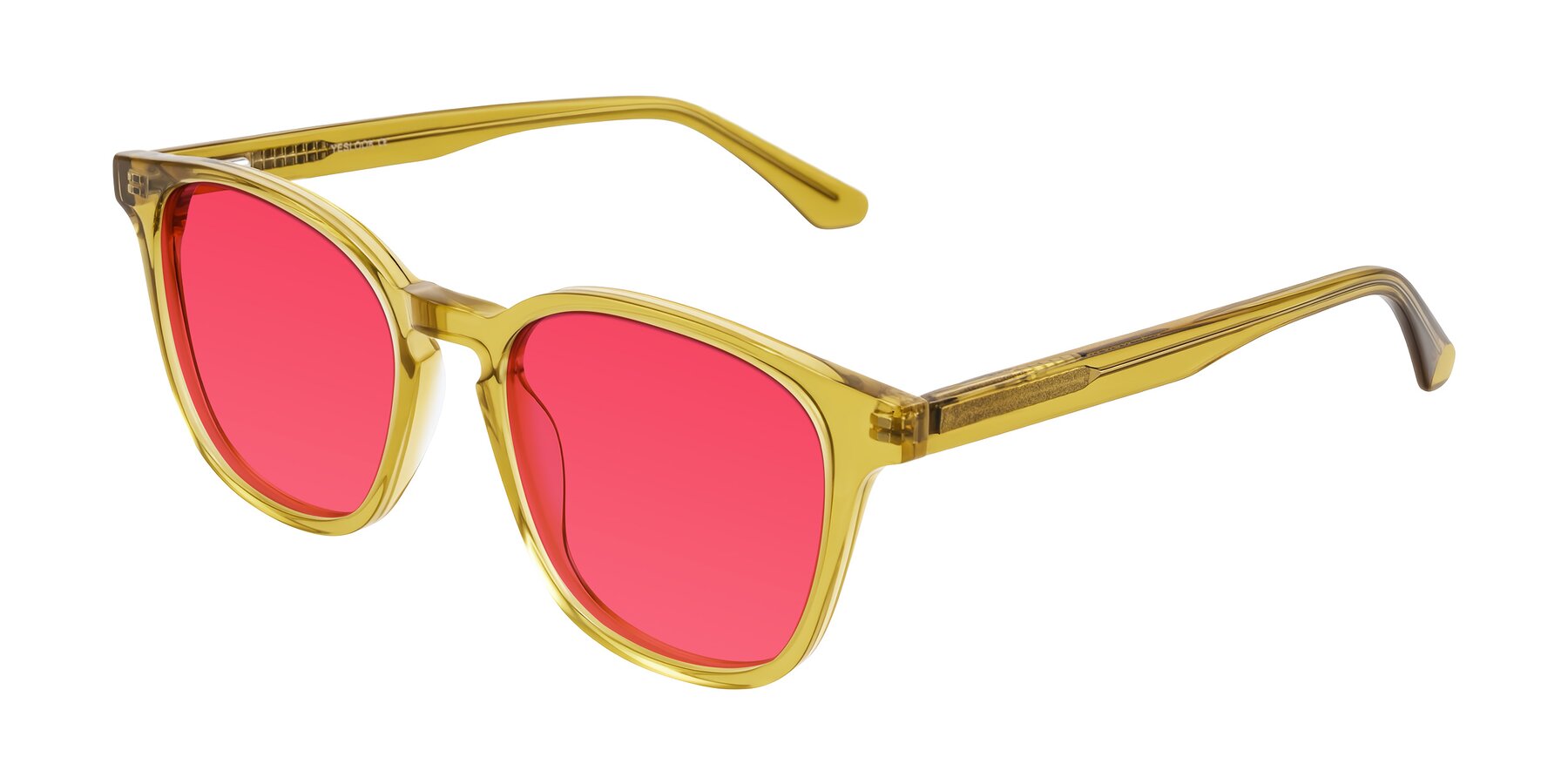 Angle of Finglas in Mustard Crystal with Red Tinted Lenses
