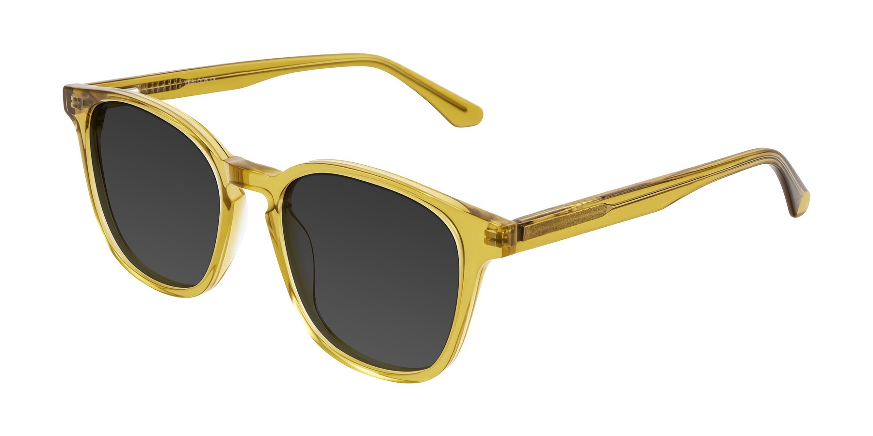Angle of Finglas in Mustard Crystal with Gray Tinted Lenses