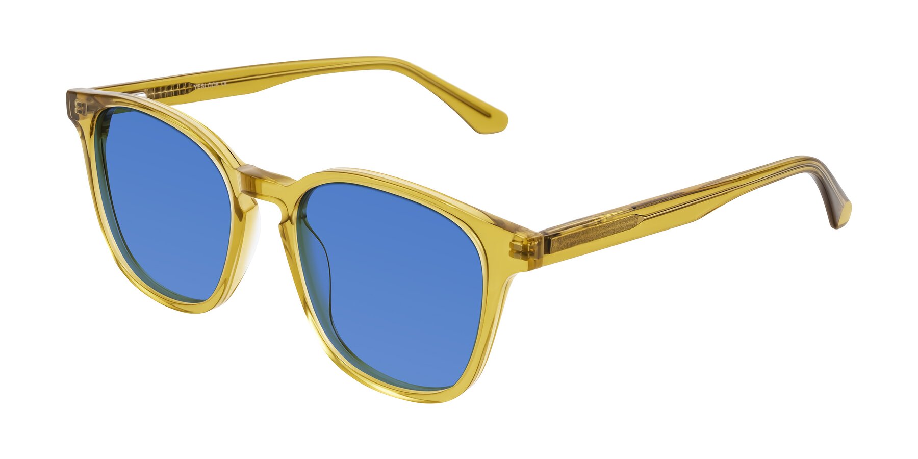 Angle of Finglas in Mustard Crystal with Blue Tinted Lenses