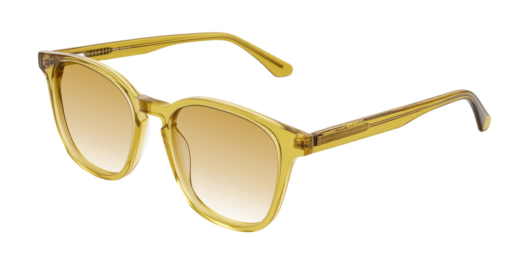 Angle of Finglas in Mustard Crystal with Champagne Gradient Lenses
