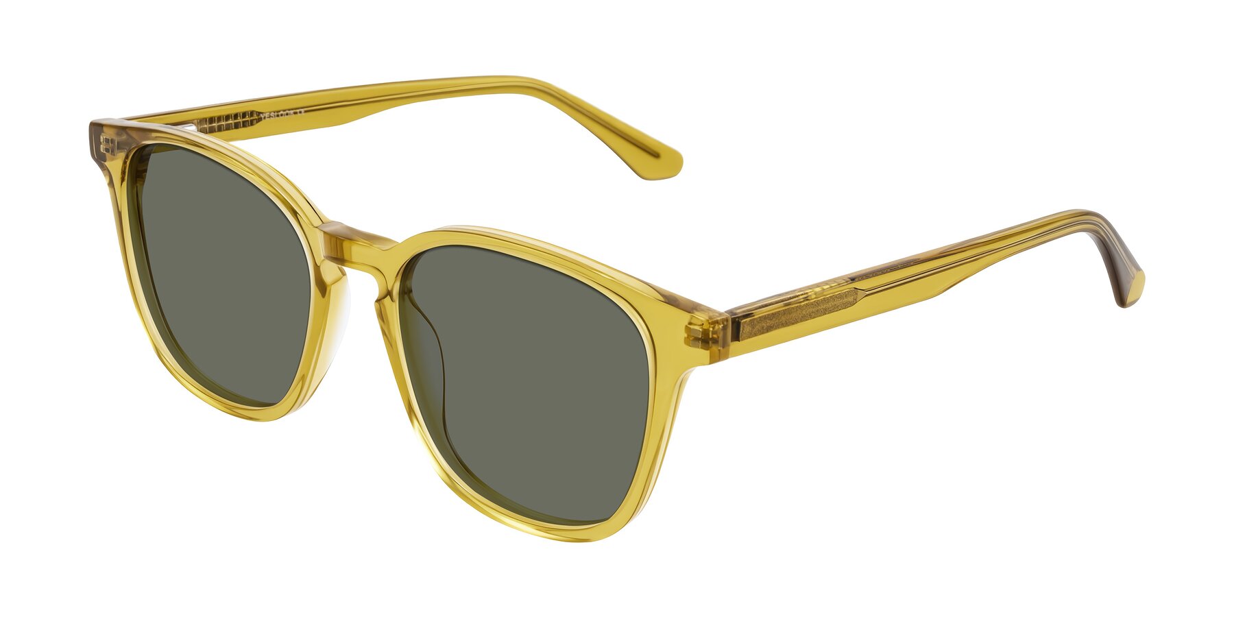 Angle of Finglas in Mustard Crystal with Gray Polarized Lenses