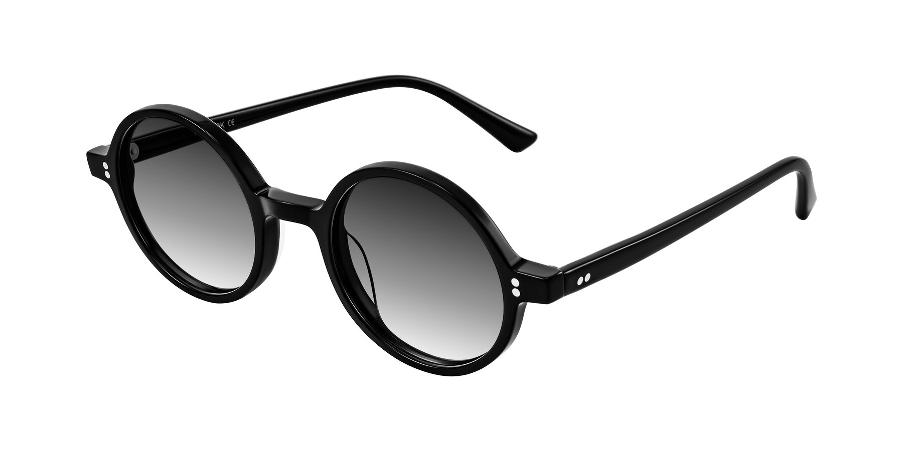 Angle of Montauk in Black with Gray Gradient Lenses