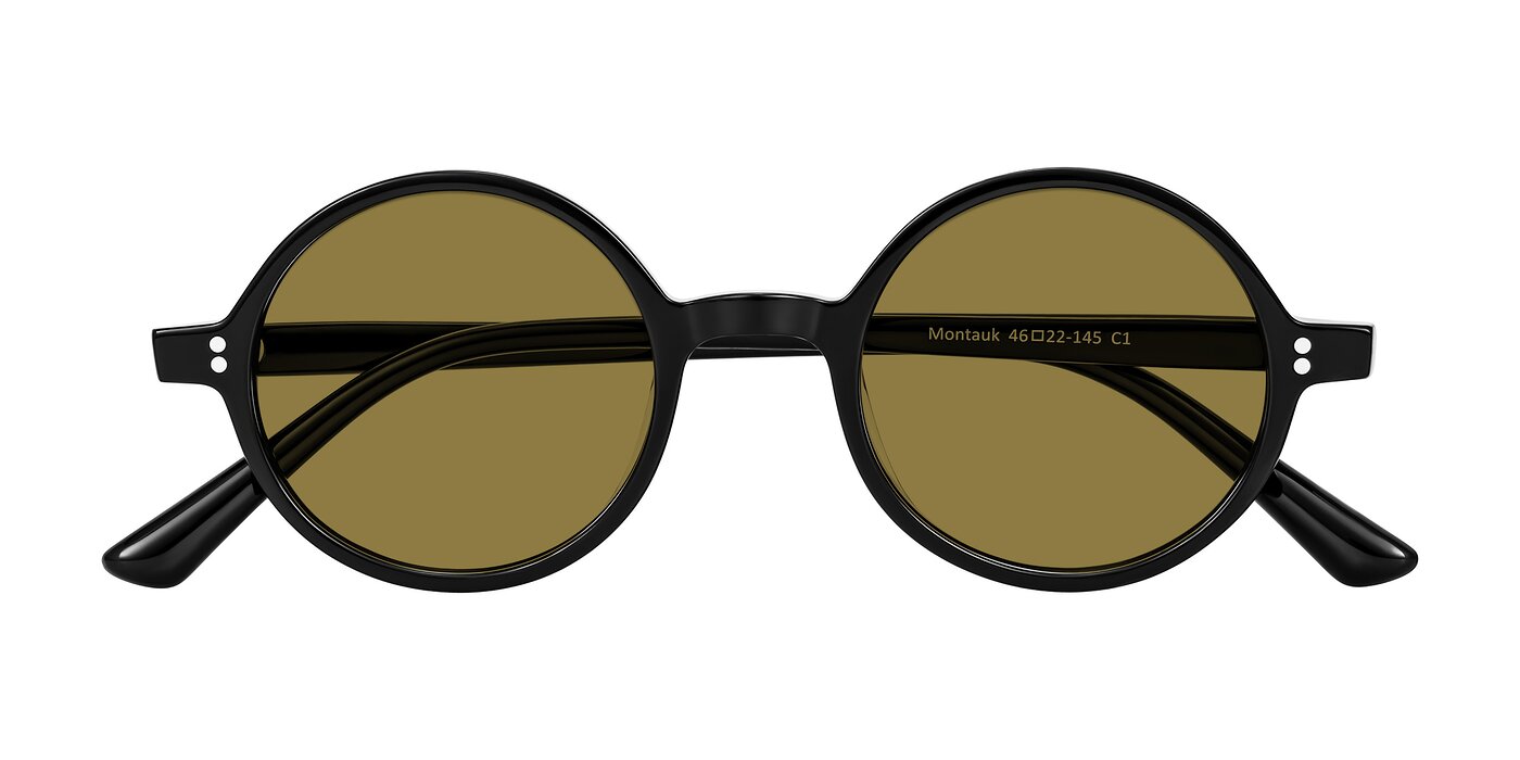 Montauk - Black Polarized Sunglasses
