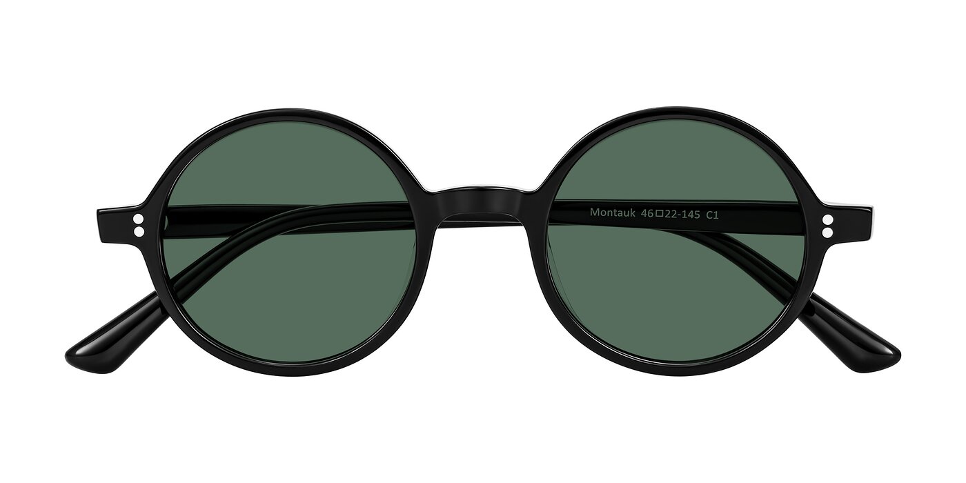 Montauk - Black Polarized Sunglasses
