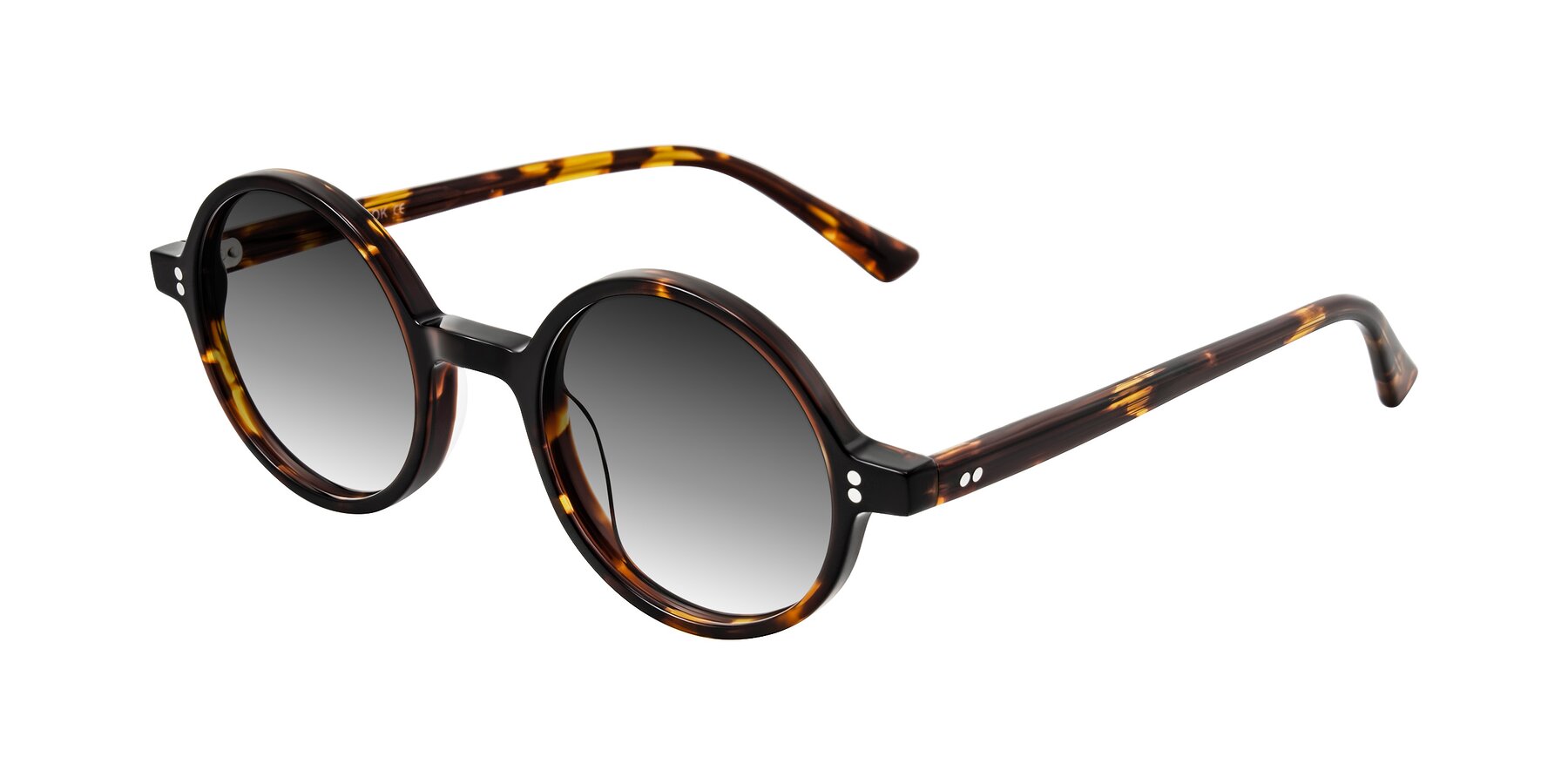 Angle of Montauk in Tortoise with Gray Gradient Lenses