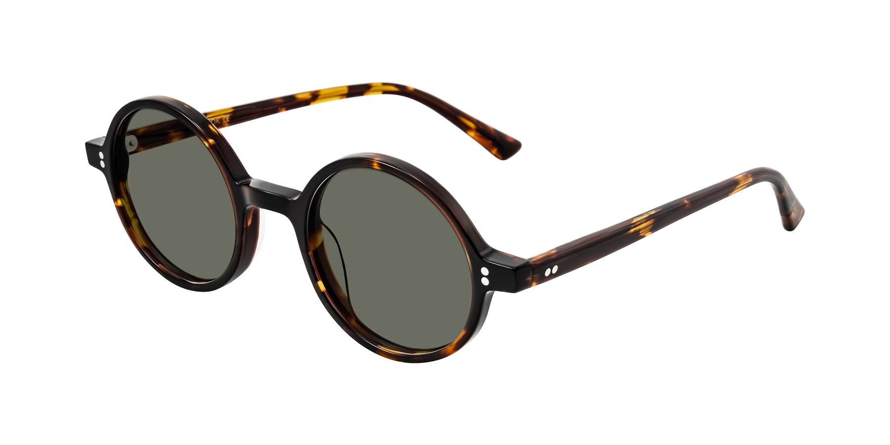 Angle of Montauk in Tortoise with Gray Polarized Lenses