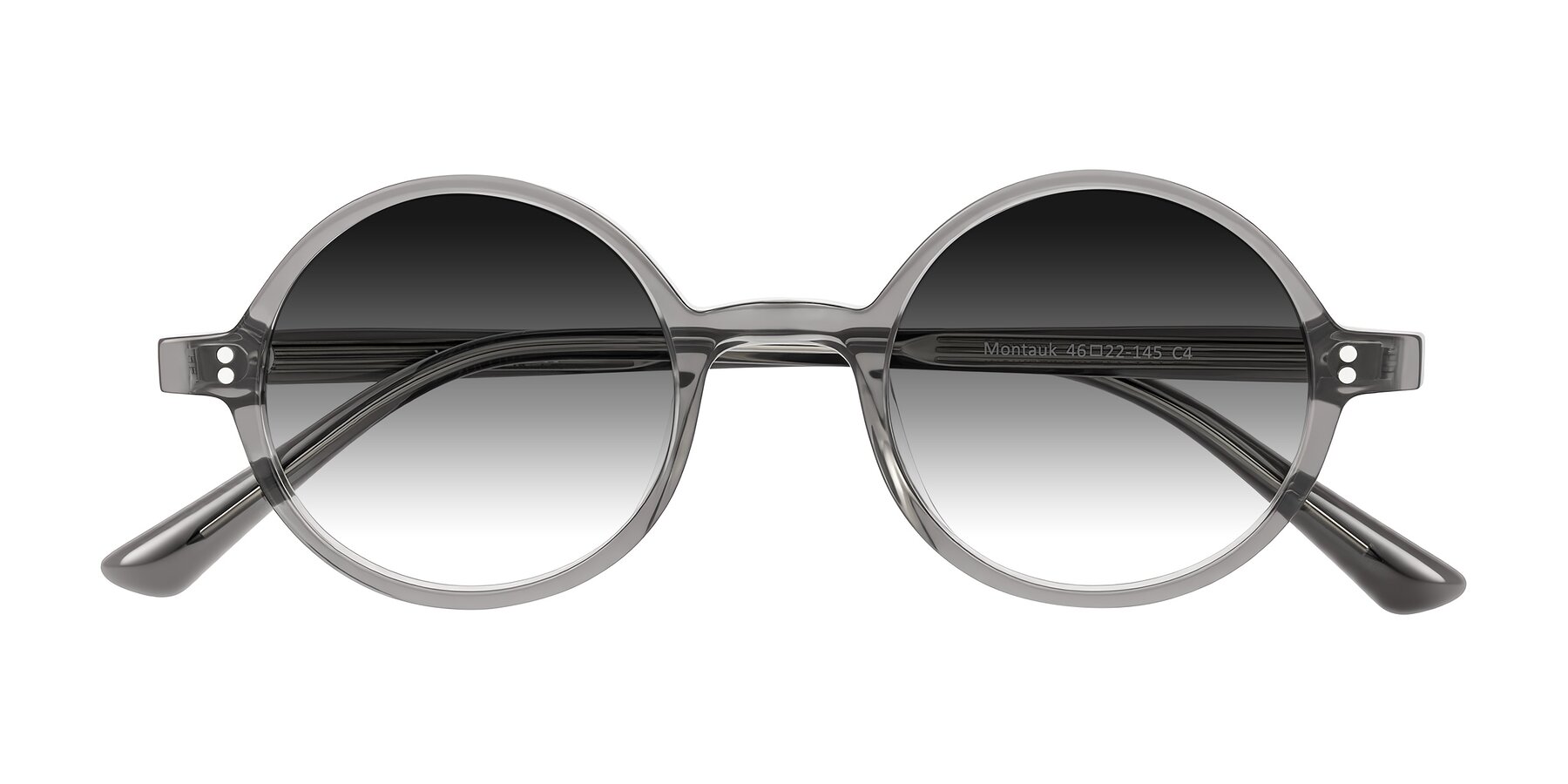 Folded Front of Montauk in Gray with Gray Gradient Lenses