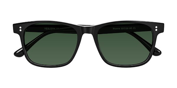Front of Rhanna in Black