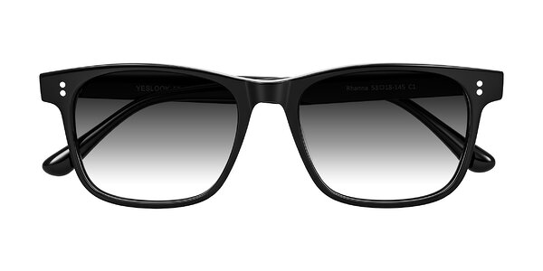 Front of Rhanna in Black