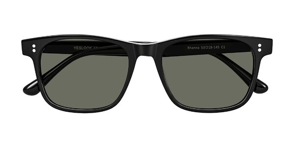 Front of Rhanna in Black
