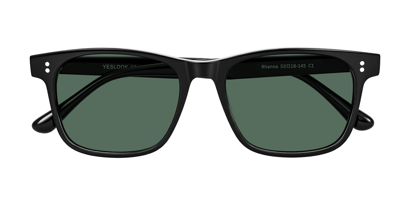 Rhanna - Black Polarized Sunglasses